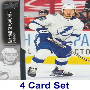 Mikhail Sergachev Hockey Card Collection